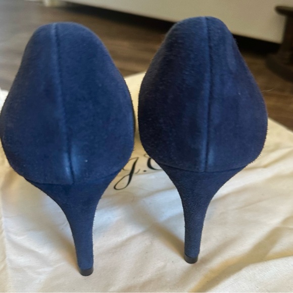NWOT J Crew Italian suede heels - Picture 4 of 7